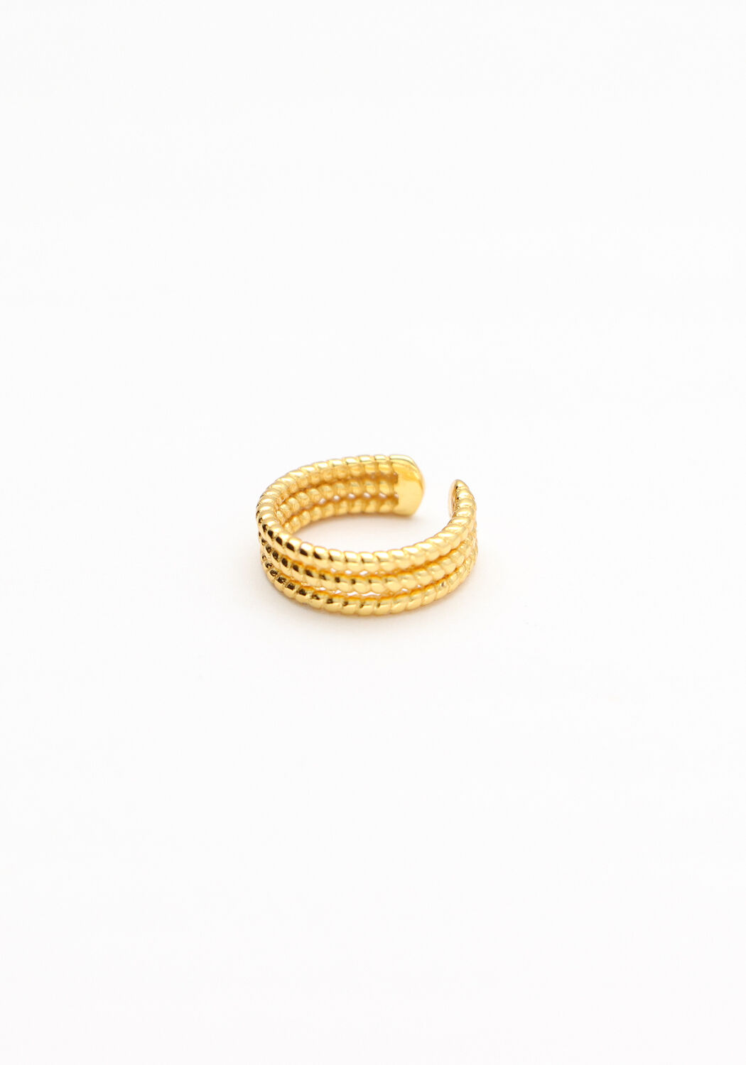 Goldfarbig NOTRE-V Ohrringe OMSS22-031 EARCUFF