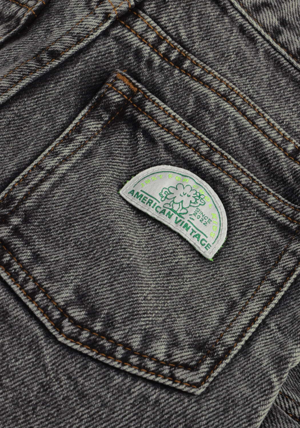 Graue AMERICAN VINTAGE Straight leg jeans YOPDAY BOYS - large