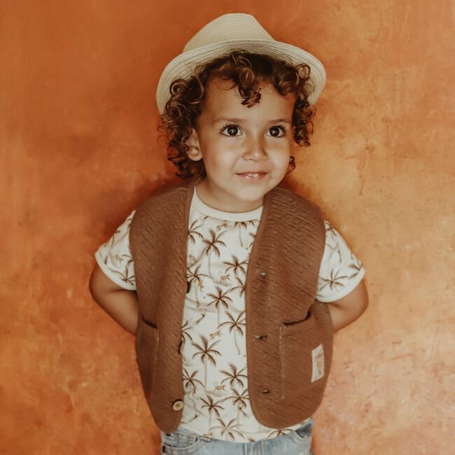 Braune YOUR WISHES Strickjacke PABLO - large