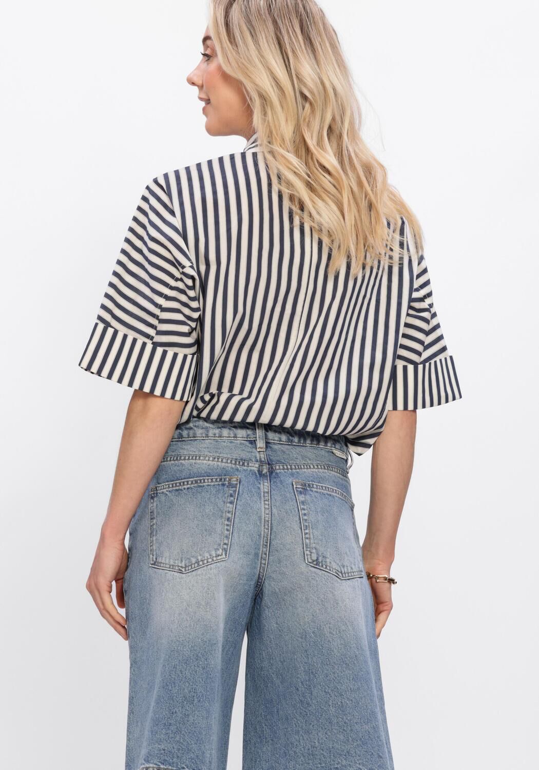 Blaue CIRCLE OF TRUST Blusen MAUREEN BLOUSE - large