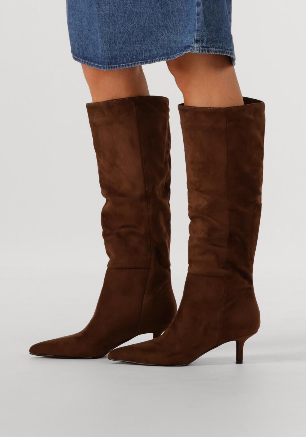 Braune NOTRE-V Hohe Stiefel 0673-01 - large