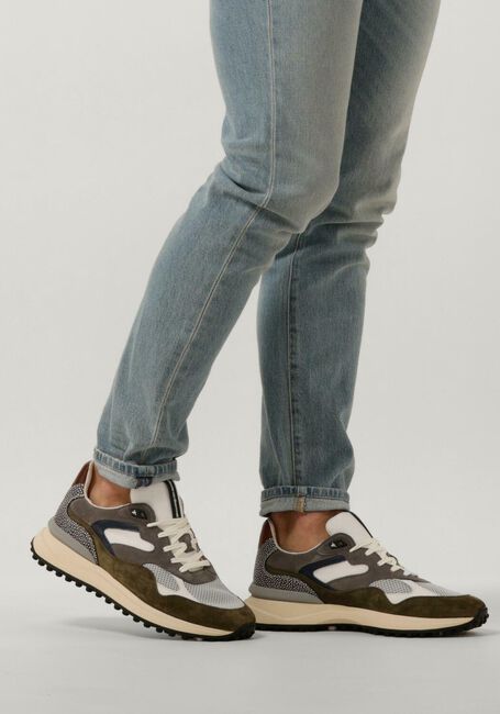 Grüne FLORIS VAN BOMMEL Sneaker Low SFM-10159 NOPPI - large