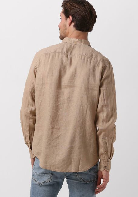 Khaki SCOTCH & SODA Casual-Oberhemd LINEN SHIRT WITH ROLL-UP - large
