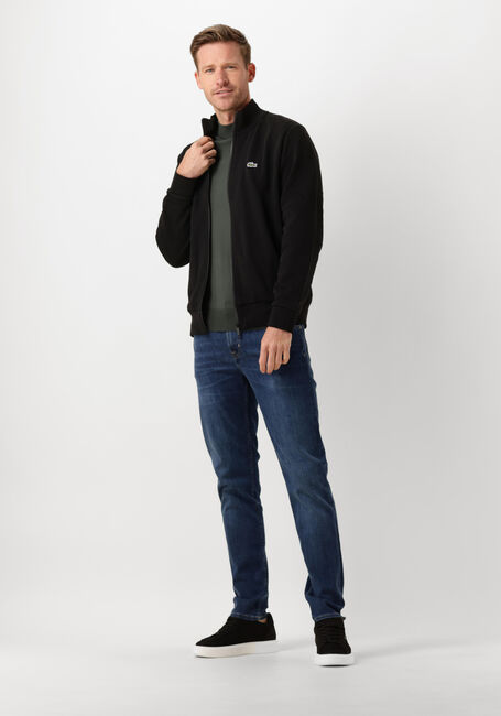 Schwarze LACOSTE Strickjacke 1HS1 MENS SWEAT ZIP - large