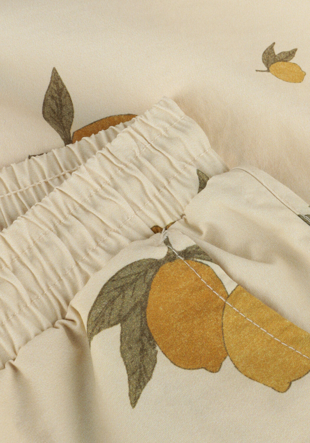 Gelbe KONGES SLOJD Badehosen ASNOU SWIMSHORTS - large