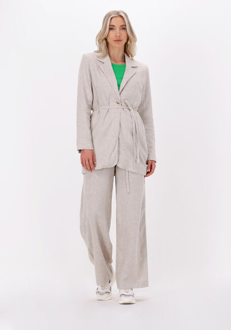 Hellgrau SELECTED WOMEN Weite Hose SLFVIENNA HW WIDE PANT - large