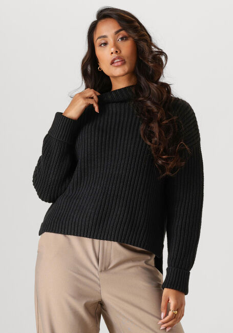 Schwarze SELECTED FEMME Pullover SELMA LS KNIT PULLOVER B - large