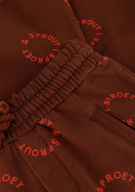 Braune Sproet & Sprout Jogginghose SWEATPANTS SPROET PRINT - large