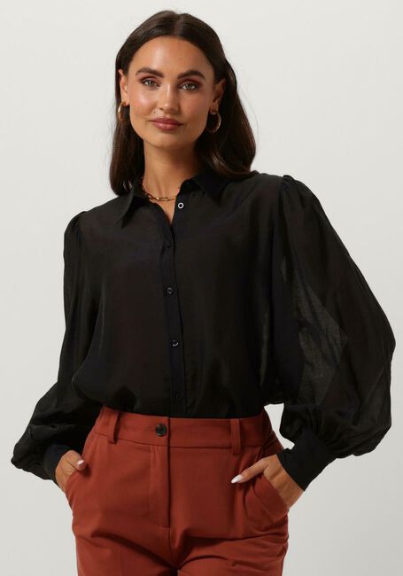 Schwarze MODSTRÖM Blusen OSKAR SHIRT - large