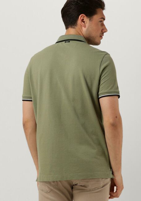 Olive VANGUARD Polo-Shirt SHORT SLEEVE POLO COTTON POLY WAFFLE STRUCTURE - large
