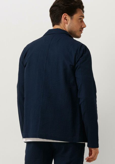 Blaue BUTCHER OF BLUE Casual-Oberhemd WORKER SEERSUCKER BLAZER - large