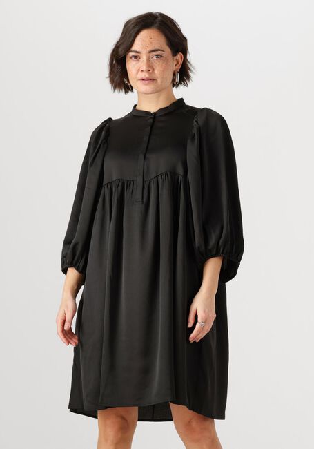 Schwarze BRUUNS BAZAAR Midikleid SARINA DRESS - large
