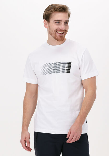 Weiße GENTI T-shirt J5055-1236 - large