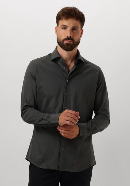 Grüne PROFUOMO Klassisches Oberhemd SHIRT CUTAWAY SF SC KNITTED - large