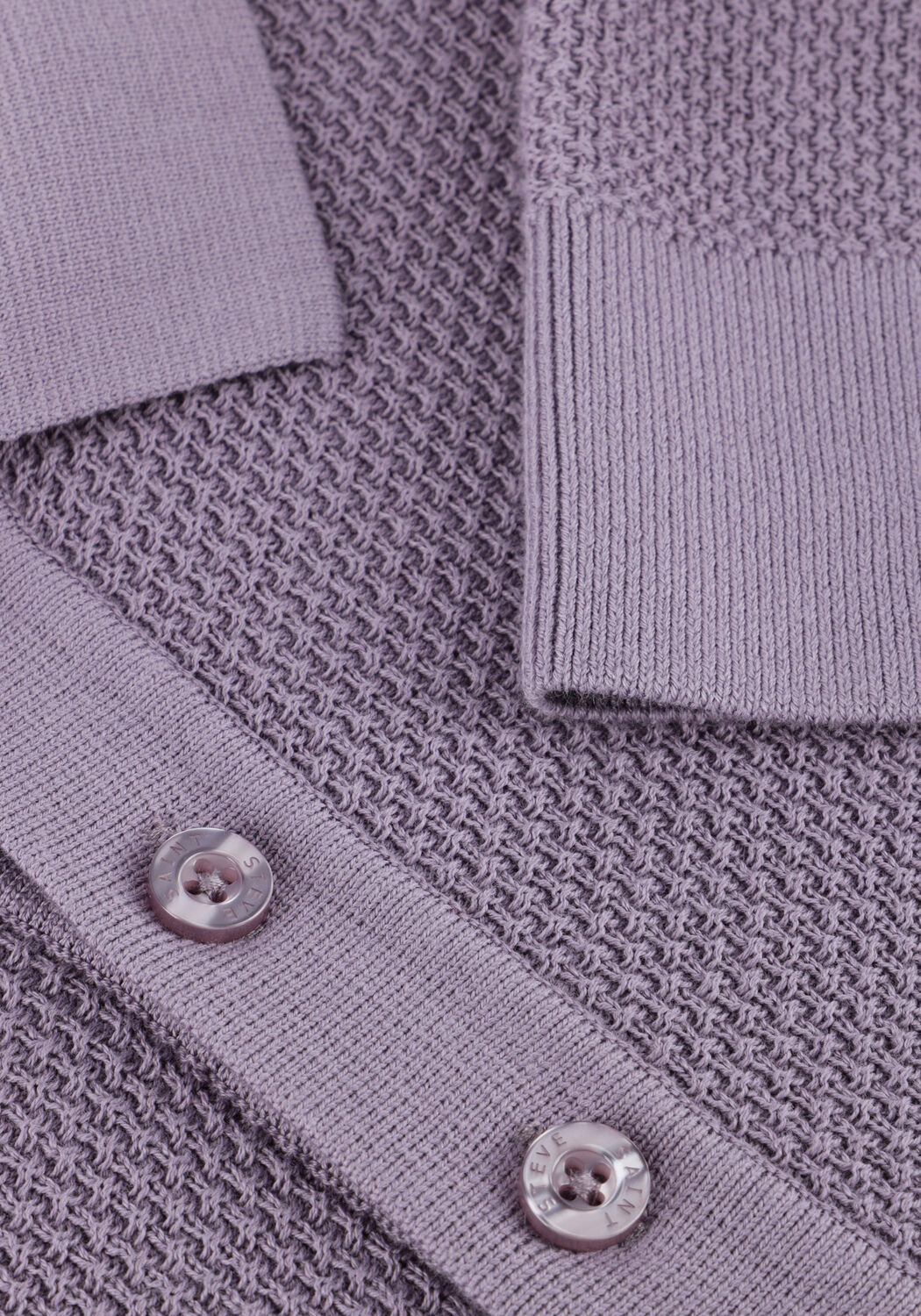 Lila SAINT STEVE Polo-Shirt GUNTHER - large