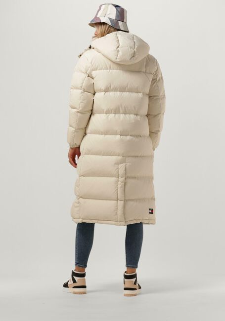 Beige TOMMY JEANS Wattierte Jack TJW ALASKA LONG PUFFER - large