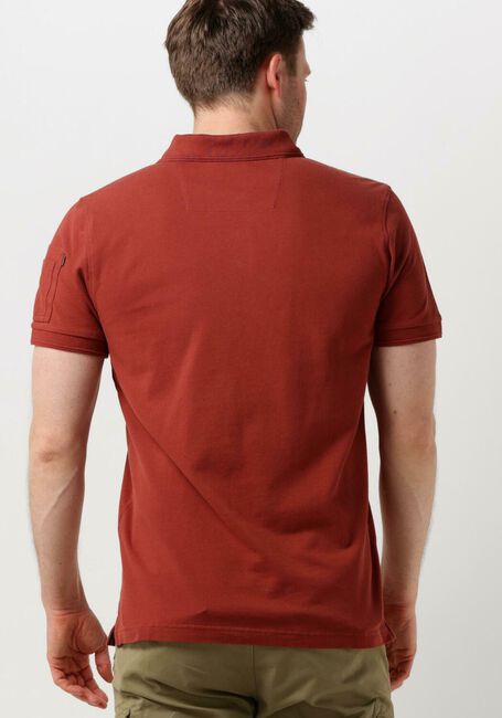 Rote PME LEGEND Polo-Shirt SHORT SLEEVE POLO TRACKWAY - large