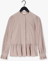 Beige LEVETE ROOM Bluse ISLA SOLID 54 SHIRT