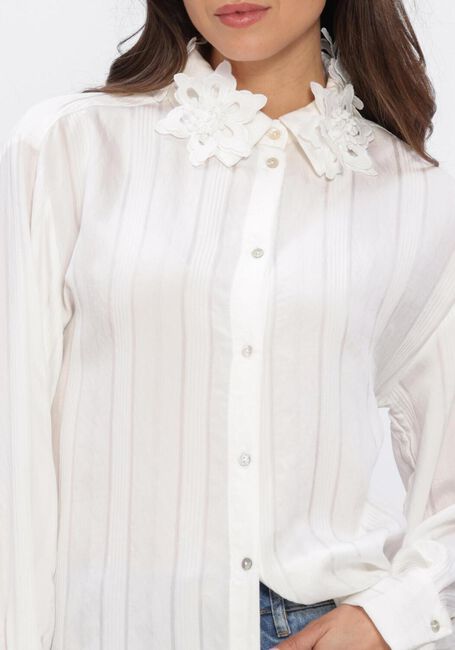 Wei&szlig;e MSCH COPENHAGEN Blusen MSCHFELICITY SHIRT STP - large