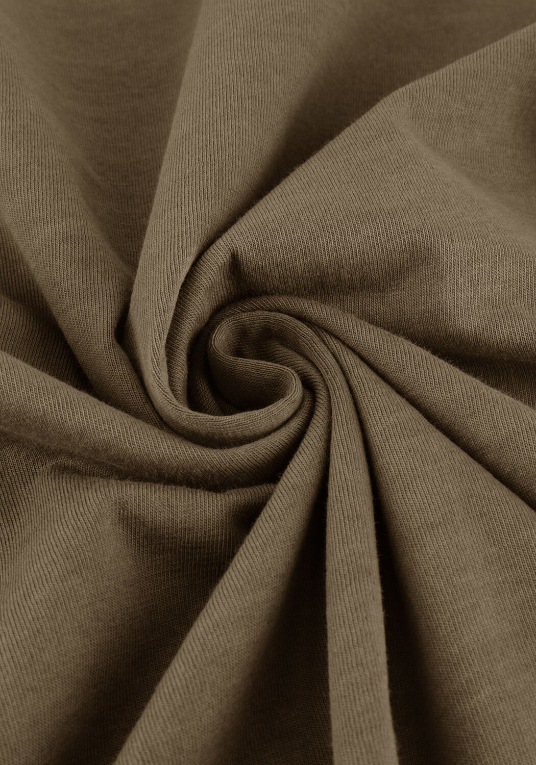 Khaki SCOTCH & SODA T-shirt GARMENT DYE LOGO EMBROIDERY TEE - large