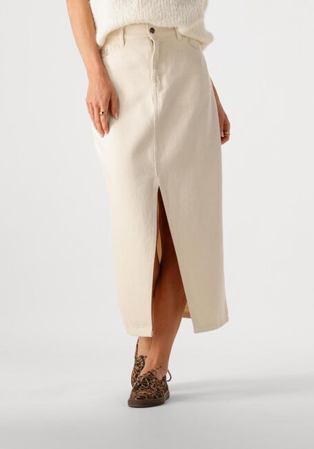 Nicht-gerade weiss BY-BAR Midirock ELBA TWILL SKIRT - large