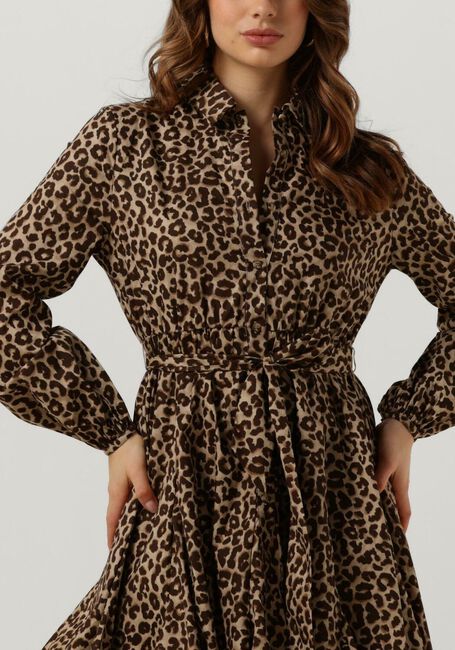 Leopard COLOURFUL REBEL Minikleid MINON LEOPARD MINI DRESS - large