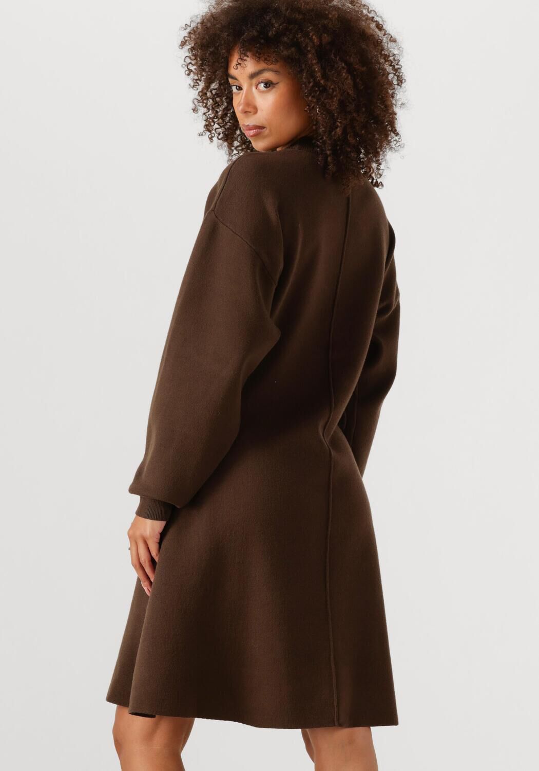 Braune MSCH COPENHAGEN Minikleid MSCHALFREDA EAST DRESS | Omoda