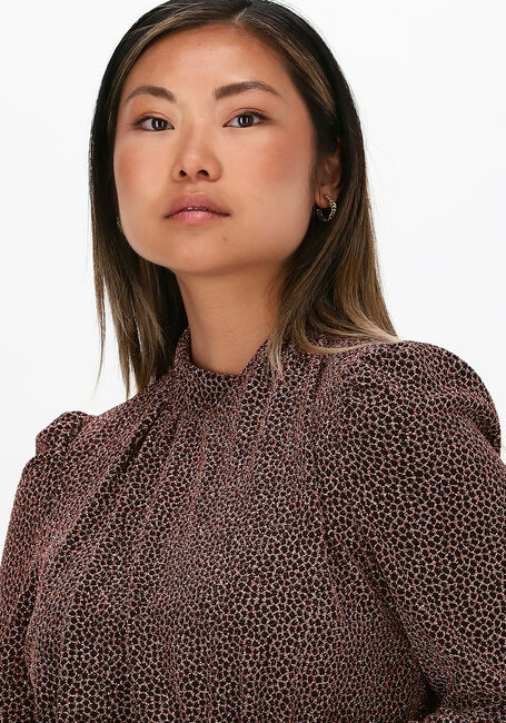 Braune Y.A.S. Minikleid YASYEN LS DRESS - SHOW - large