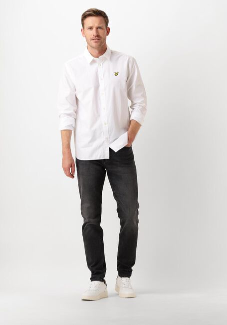 Weiße LYLE & SCOTT Casual-Oberhemd LONG SLEEVE POPLIN - large