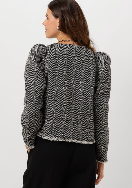 Schwarze CO'COUTURE Jack ALVIE BOUCLE JACKET - large