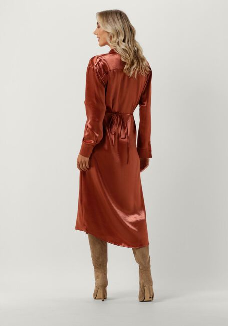 Braune YDENCE Midikleid DRESS JESS - large
