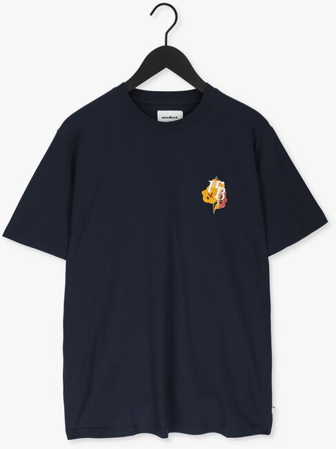 Dunkelblau WOODBIRD T-shirt JOON FLOW TEE - large