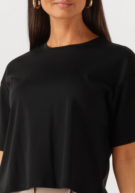 Schwarze MSCH COPENHAGEN T-shirt MSCHMOA MELEA TEE - large