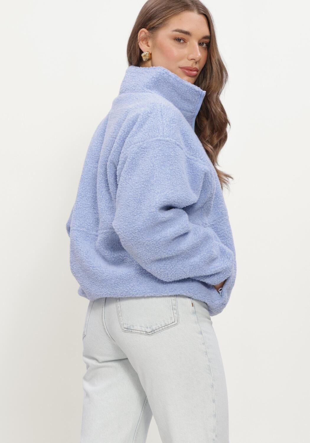 Blaue AMERICAN VINTAGE Strickjacke HOKTOWN - large