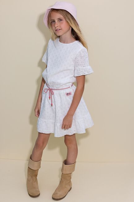 Weiße NONO Minikleid MIRABEL EMBROIDERED DRESS - large