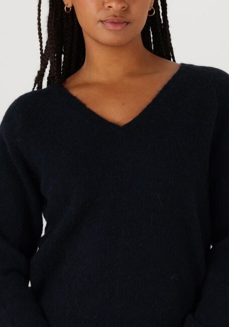 Dunkelblau SELECTED FEMME Pullover SLFLULU NEW LS KNIT V-NECK B NOOS - large