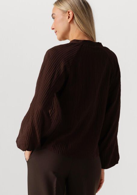 Braune CO'COUTURE Blusen SHINA LACE V-SHIRT - large