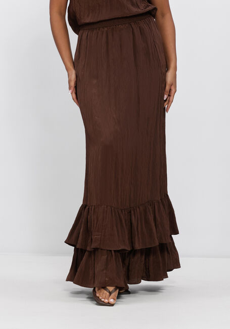 Braune DANTE6 Maxirock ELOHIM VOLANT MAXI SKIRT - large