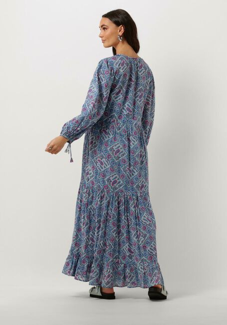 Mehrfarbige/Bunte ANTIK BATIK Maxikleid ZENA LONG DRESS - large