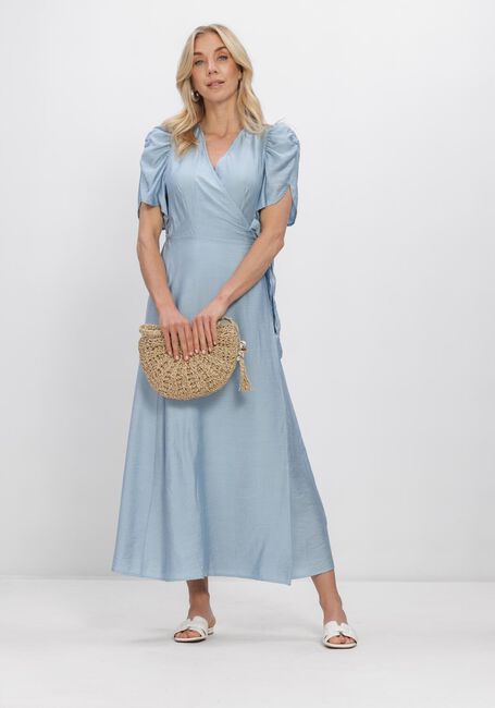 Hellblau CO'COUTURE Maxikleid HERACC SS WRAP DRESS - large