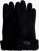 Schwarze UGG Handschuhe TURN CUFF GLOVE - medium