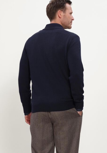Dunkelblau STEFANO LAURAN Pullover DOUBLE KNIT ZIP - large