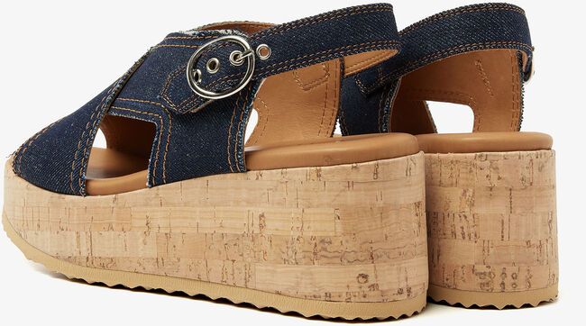 Blaue VIA VAI Sandaletten mit Absatz SISSEL CAPRI - large