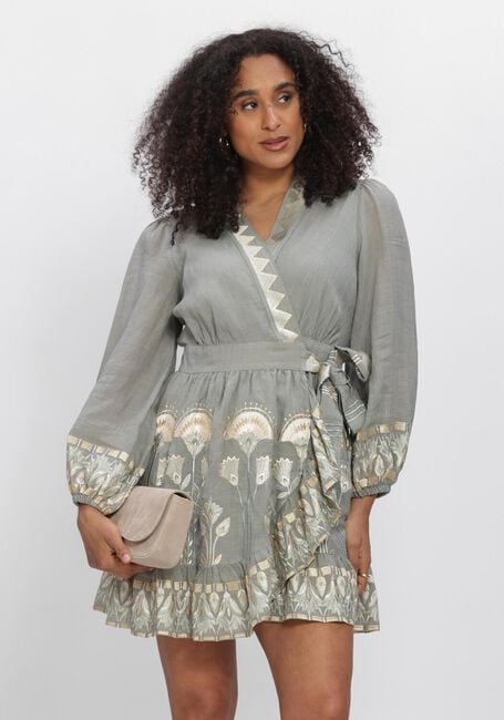 Graue GREEK ARCHAIC KORI Minikleid S6K-4073174 - large