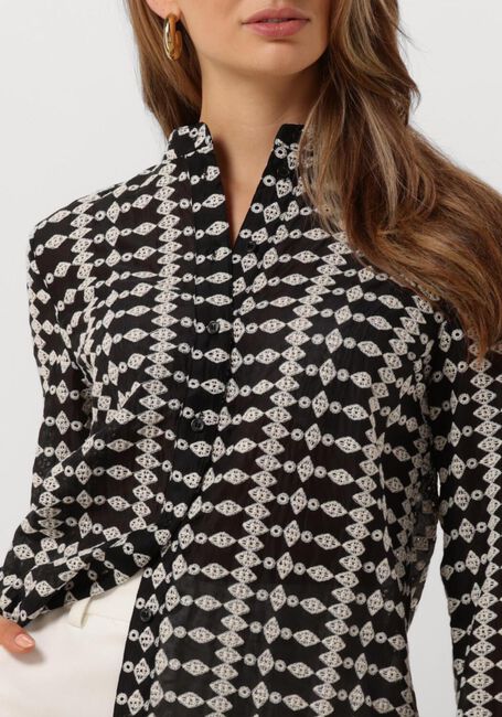 Schwarze MODSTRÖM Blusen KELSEYMD SHIRT - large
