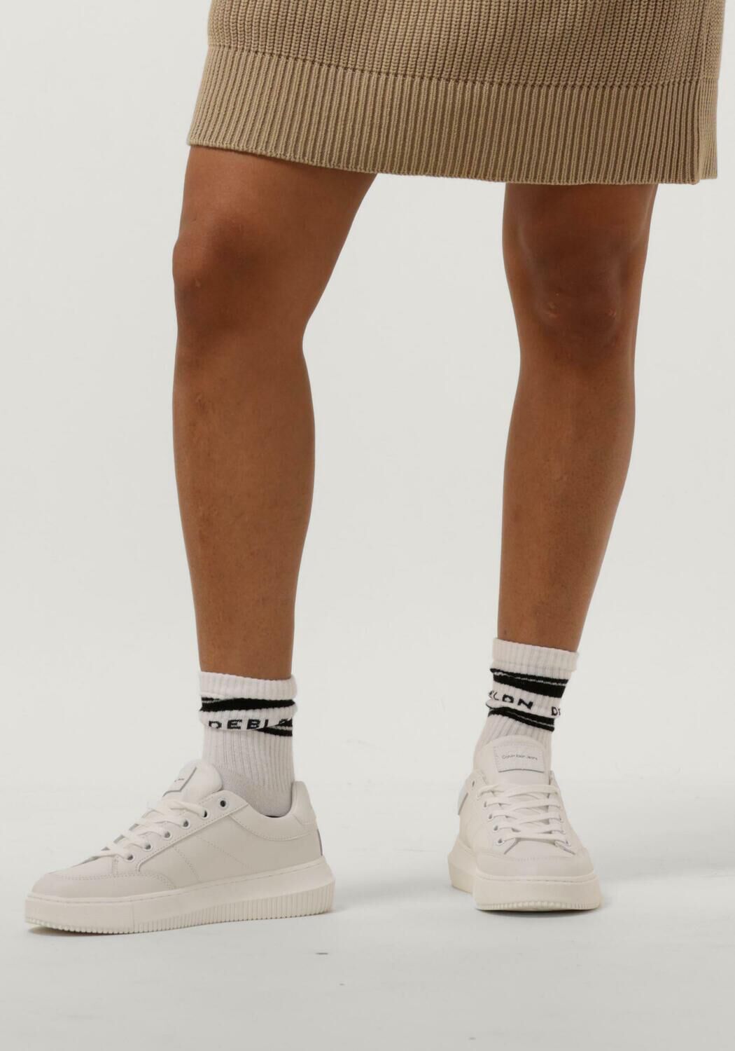 Wei&szlig;e CALVIN KLEIN Sneaker Low CHUNKY CUPSOLE BADGE - large