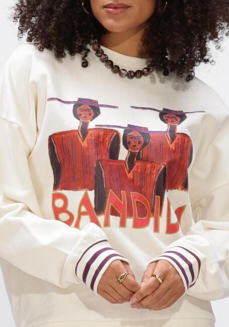 Ecru HARPER & YVE Sweatshirt BANDIDA-SW - large