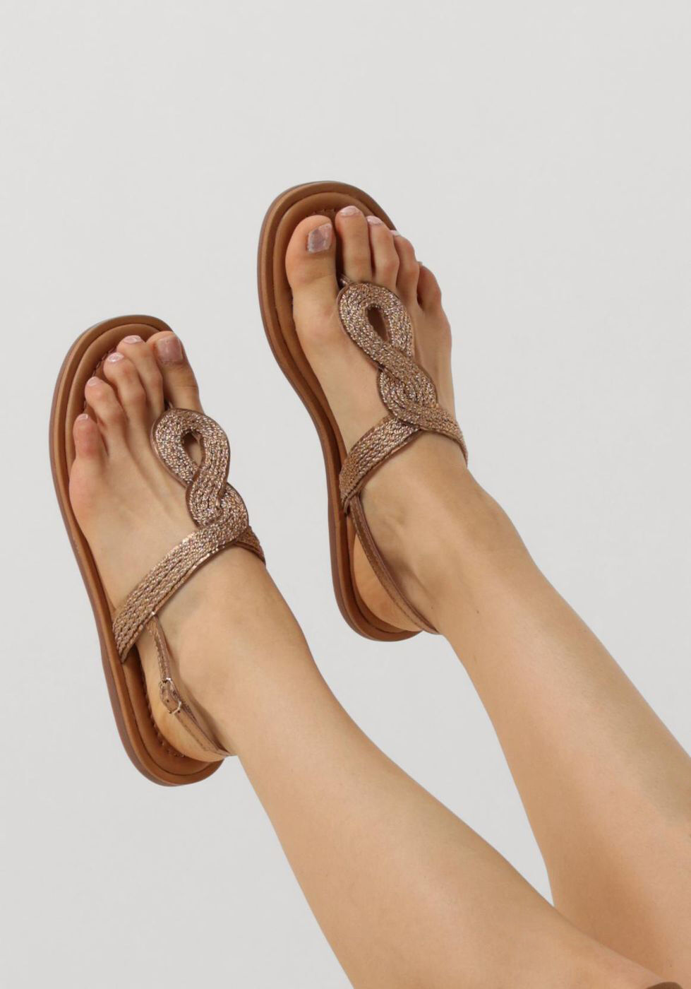 Ros&eacute;goldene INUOVO Sandalen 965051 - large