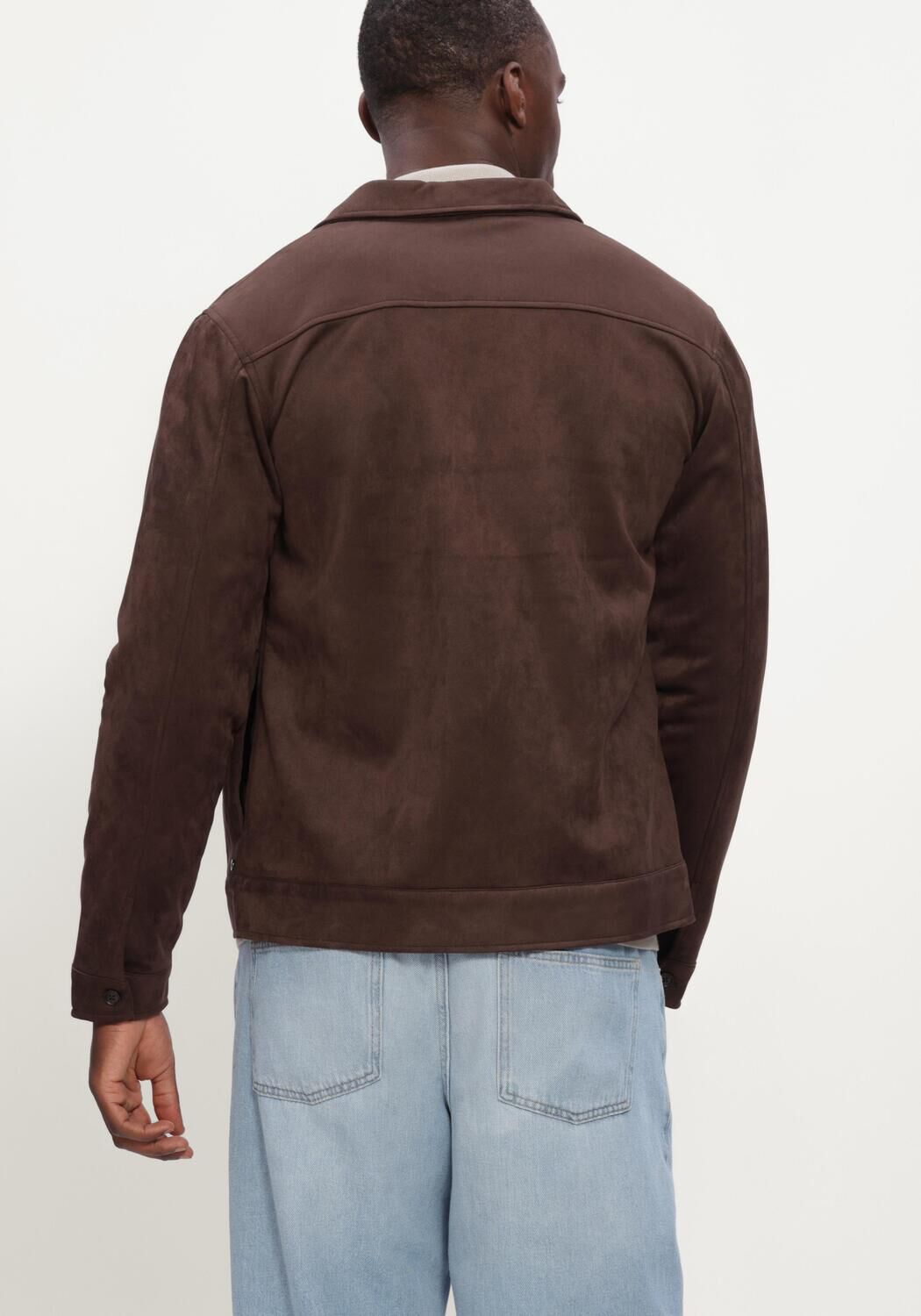 Braune BLUE INDUSTRY Overshirt BLUE INDUSTRY SHIRTJACKET - large