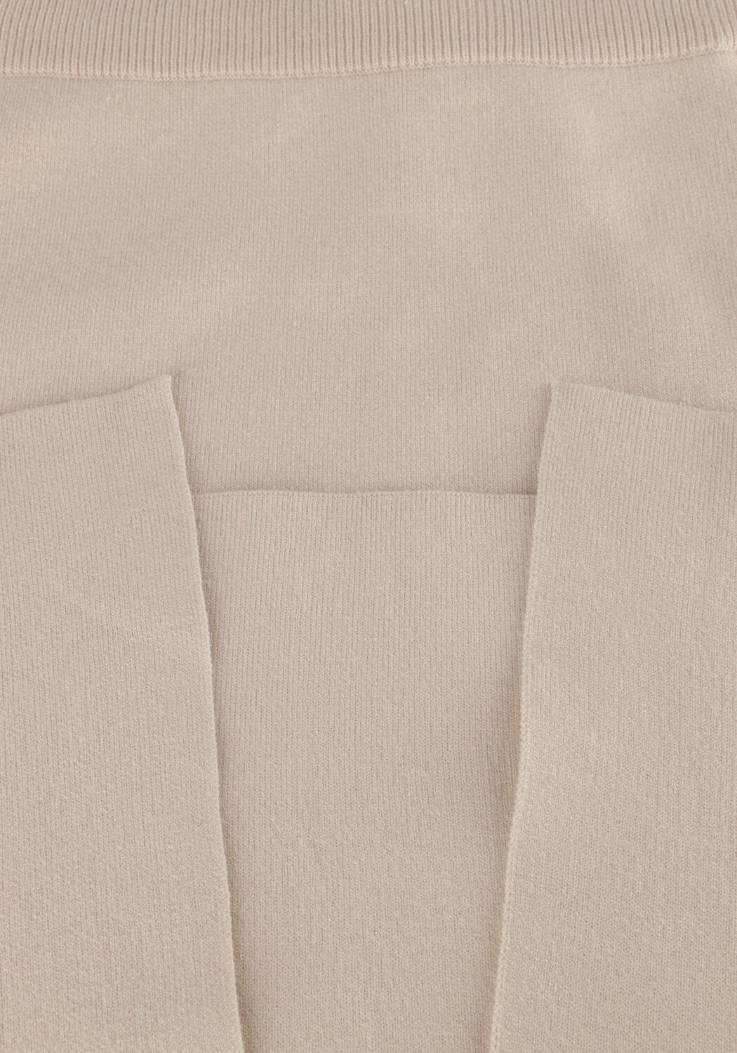 Beige OBJECT Maxirock OBJREYNARD HW KNIT SKIRT - large